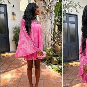 Show Me Your MuMu Pink Dress